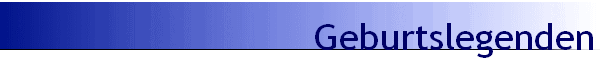 Geburtslegenden
